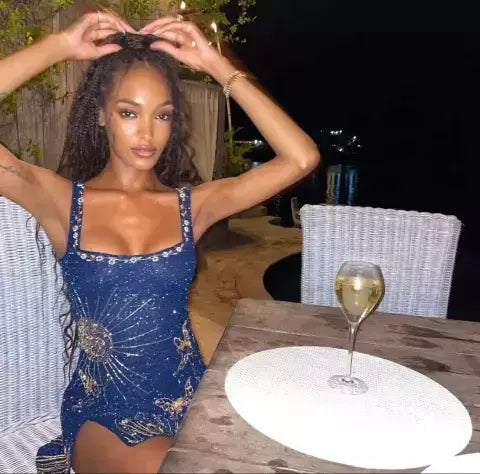 Vestido Feminino Festa Brilho - Helena