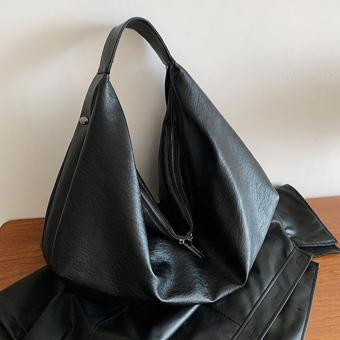 Bolsa Baggy Couro Vegano