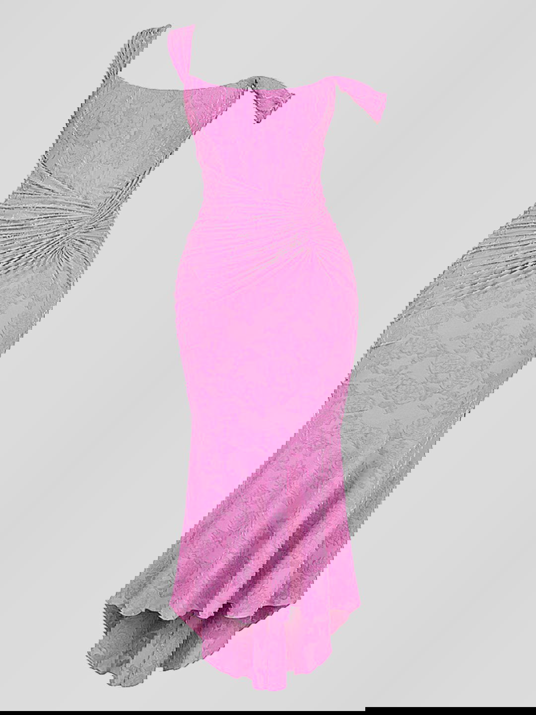 Vestido Longo Floral Decote Coração - Duda