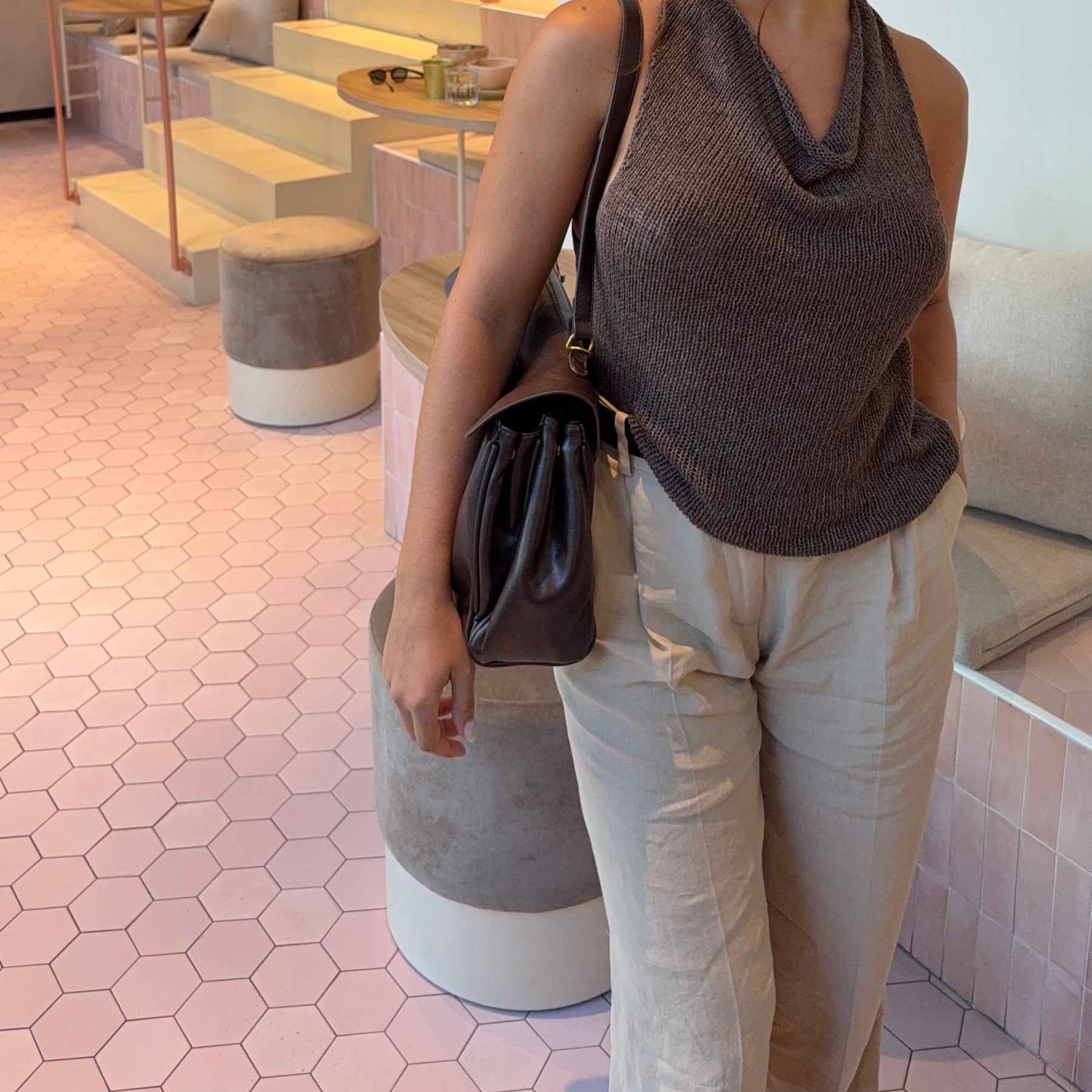 Bolsa Couro Ciara Vintage