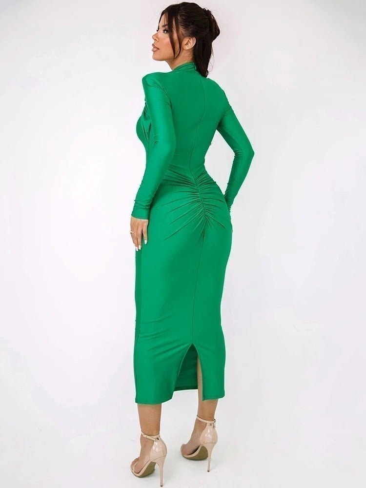 Vestido Elegante Geométrico - Beatriz