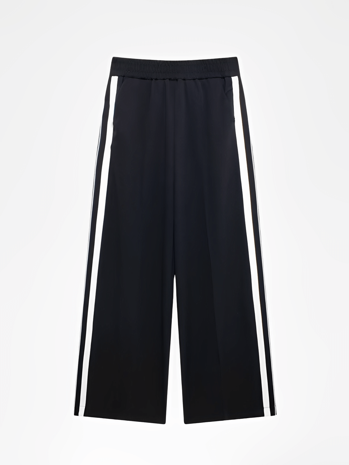 Conjunto Feminino Casual Esportivo com Jaqueta de Zíper e Calça com Listras Brancas Laterais – Fernanda