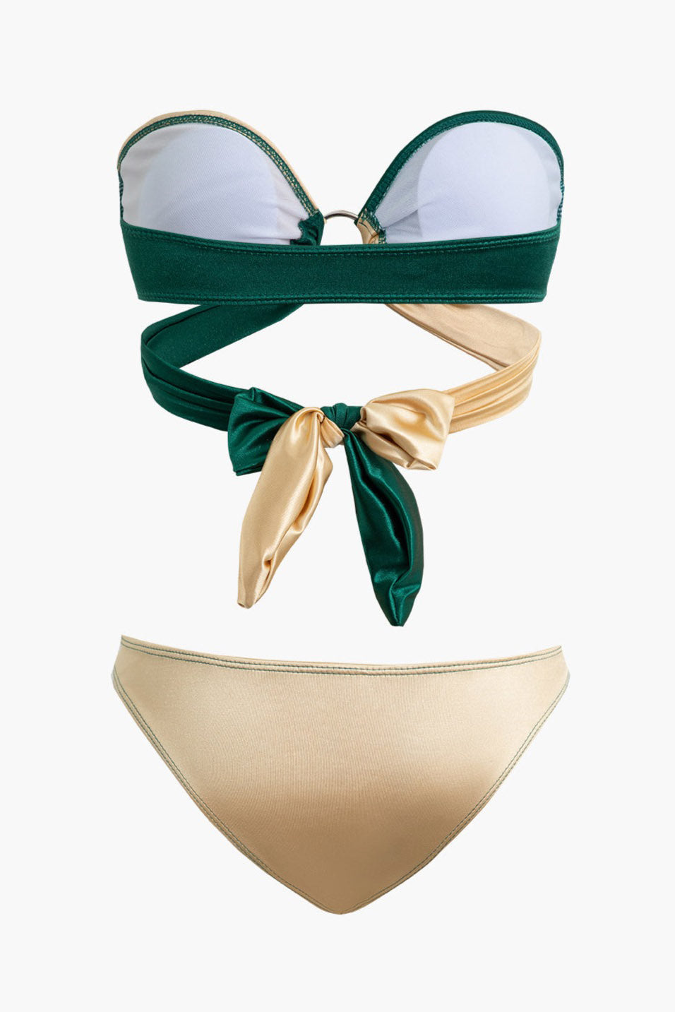 Biquíni Contrast com Nó