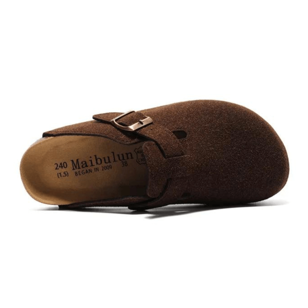 Clog Casual Conforto - Marrom Escuro