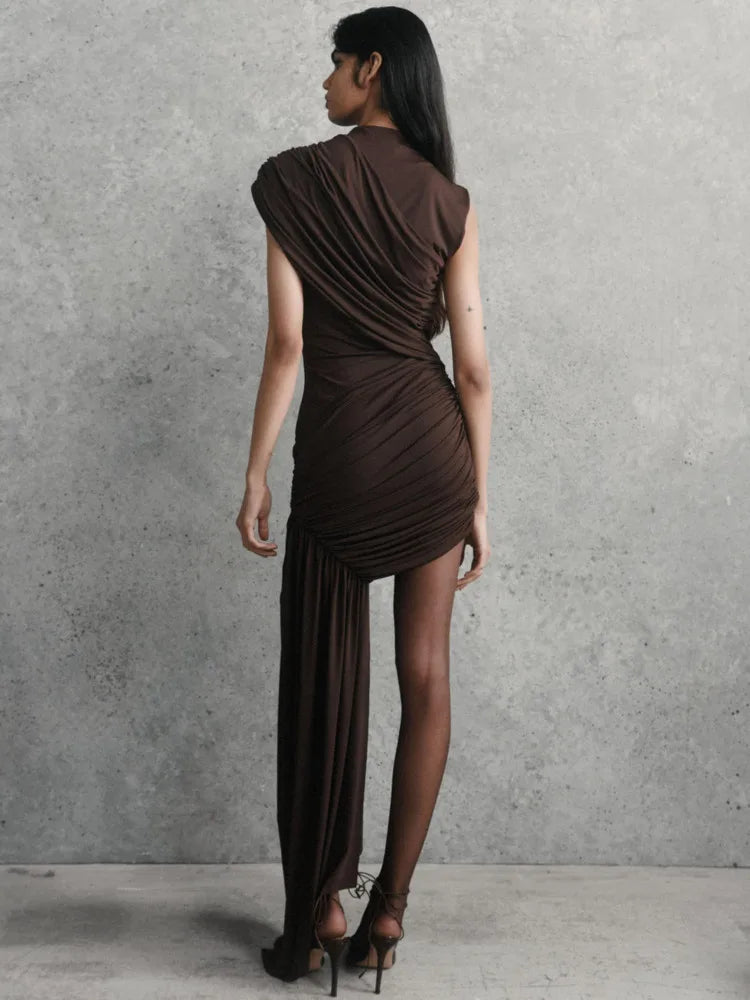 Vestido Mini Drapê – Yasmin
