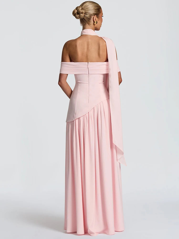 Vestido Feminino Longo Elegante – Alessandra