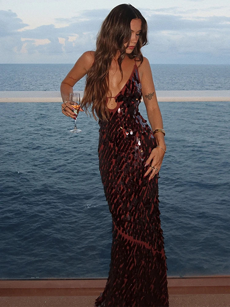 Vestido Longo Aurora Brilliance