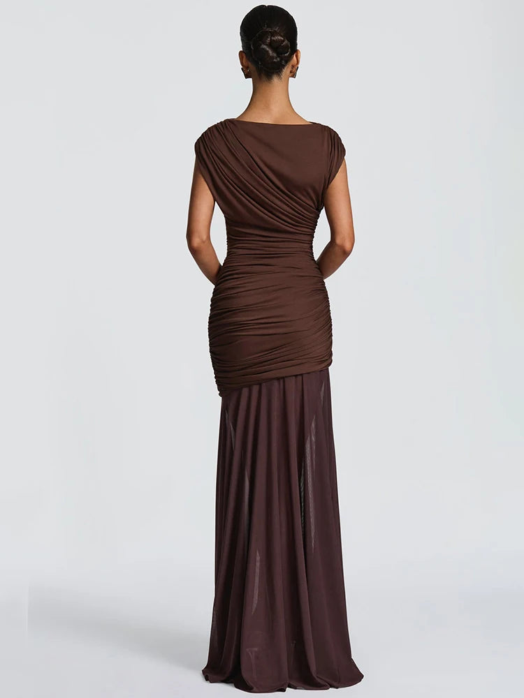 Vestido Feminino Longo Elegante – Valéria