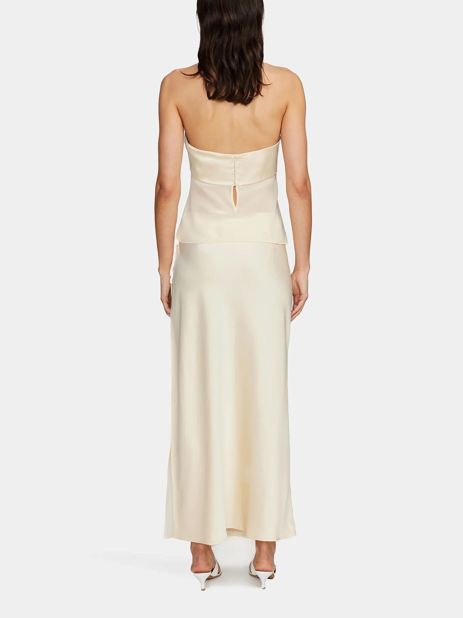 Conjunto Saia Midi Buttercream Rafaela