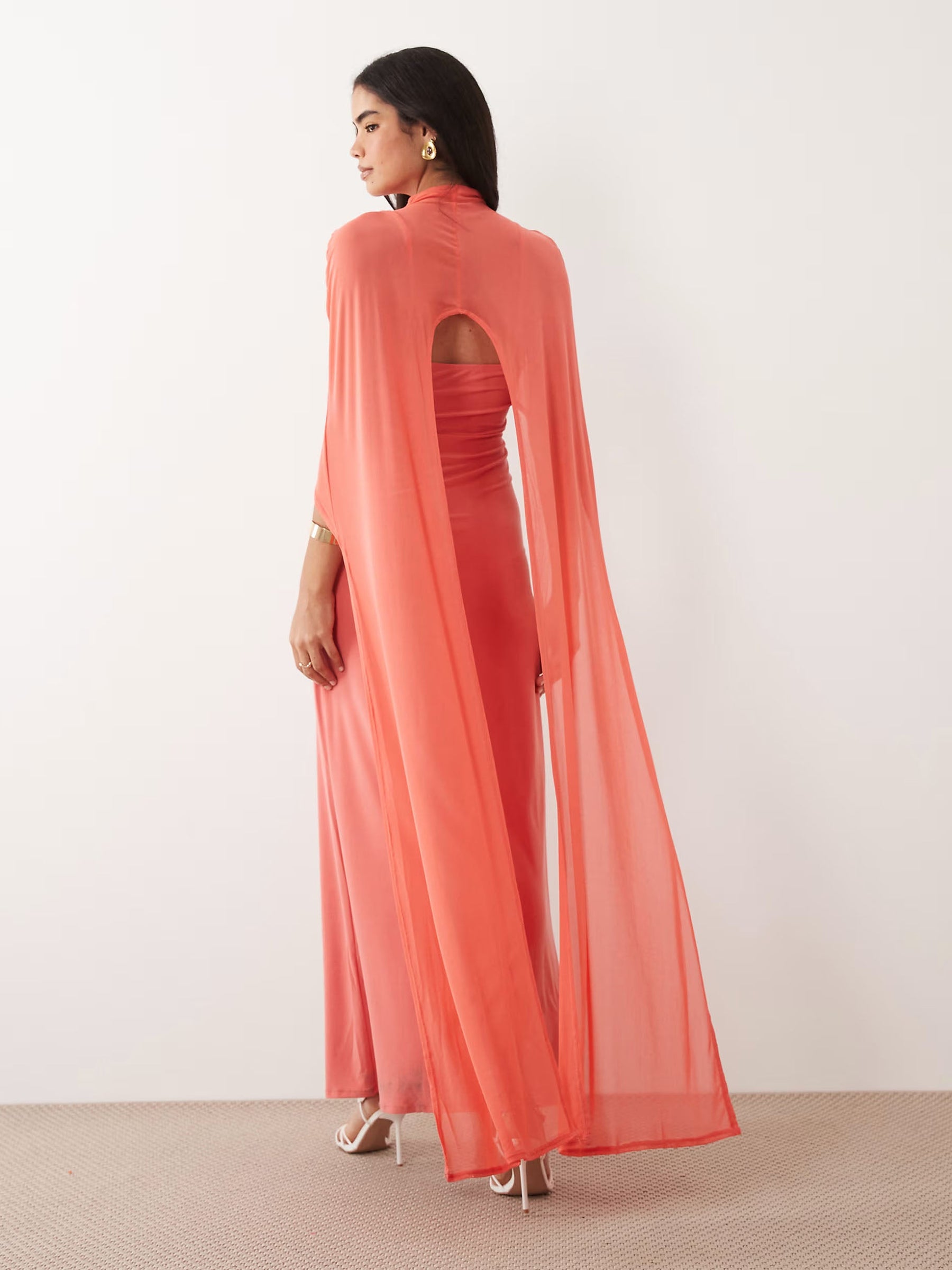 Vestido Longo Coral Seraphine