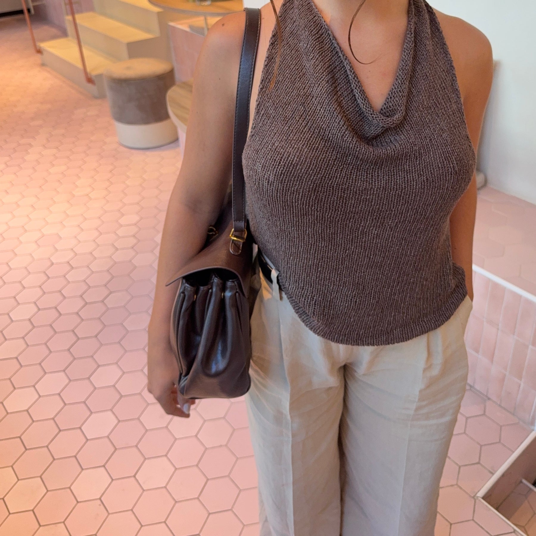 Bolsa Couro Ciara Vintage