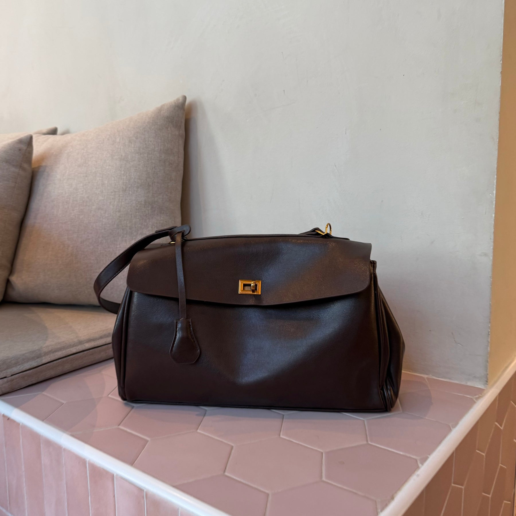 Bolsa Couro Ciara Vintage