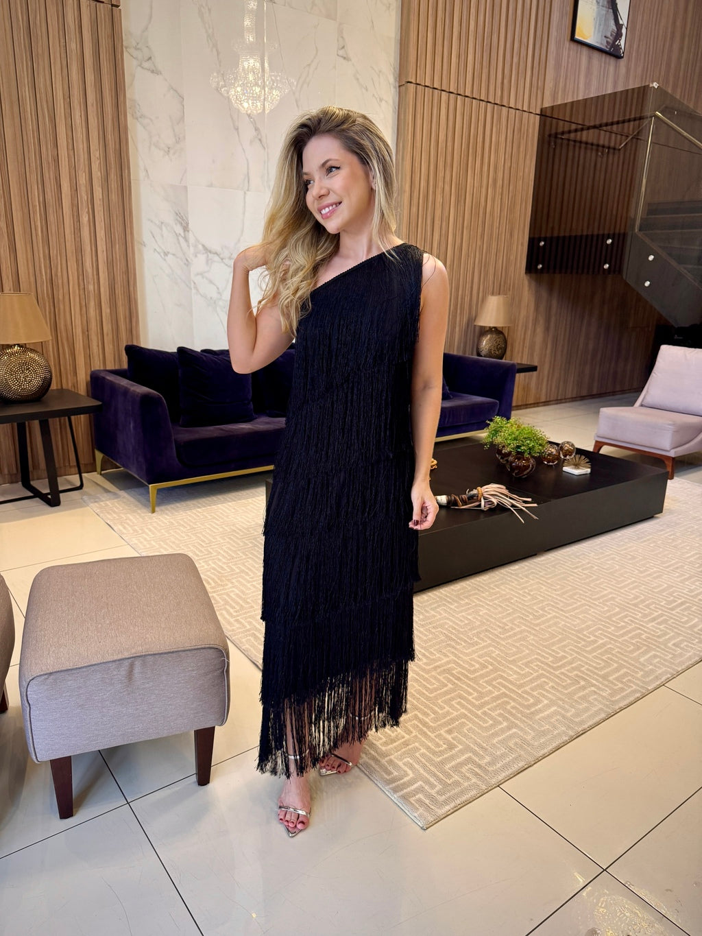 Vestido Feminino Elegante Longo - Amanda