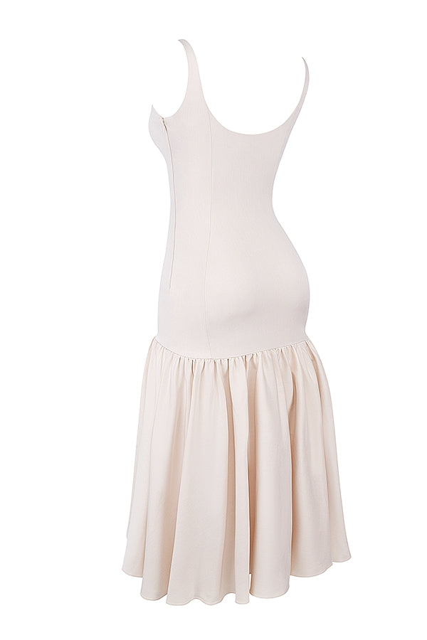Vestido Feminino Midi Rodado - Loren