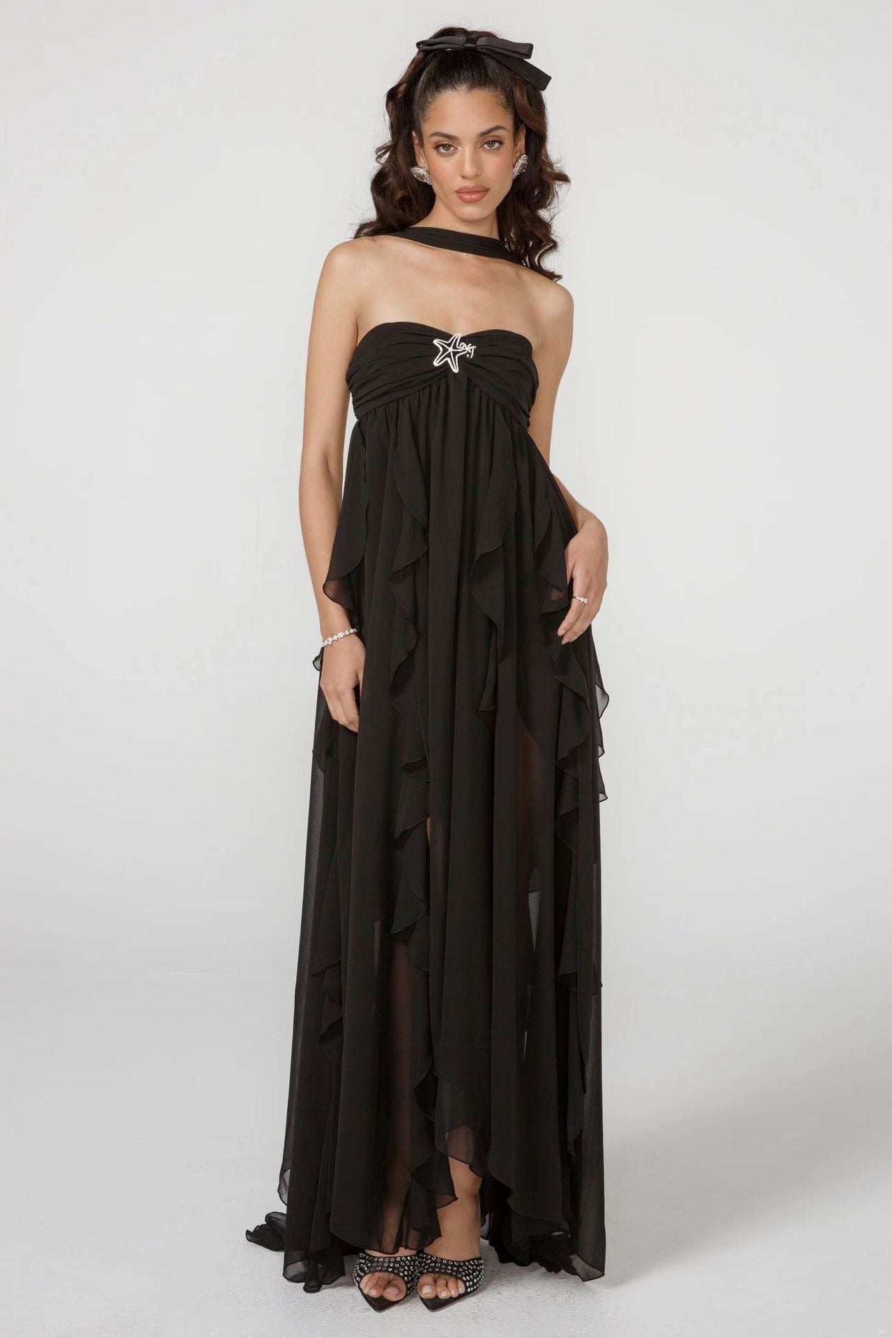 Vestido Plissado Soltinho – Lola