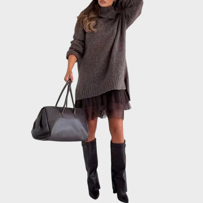 Conjunto de Suéter e Vestido Isa