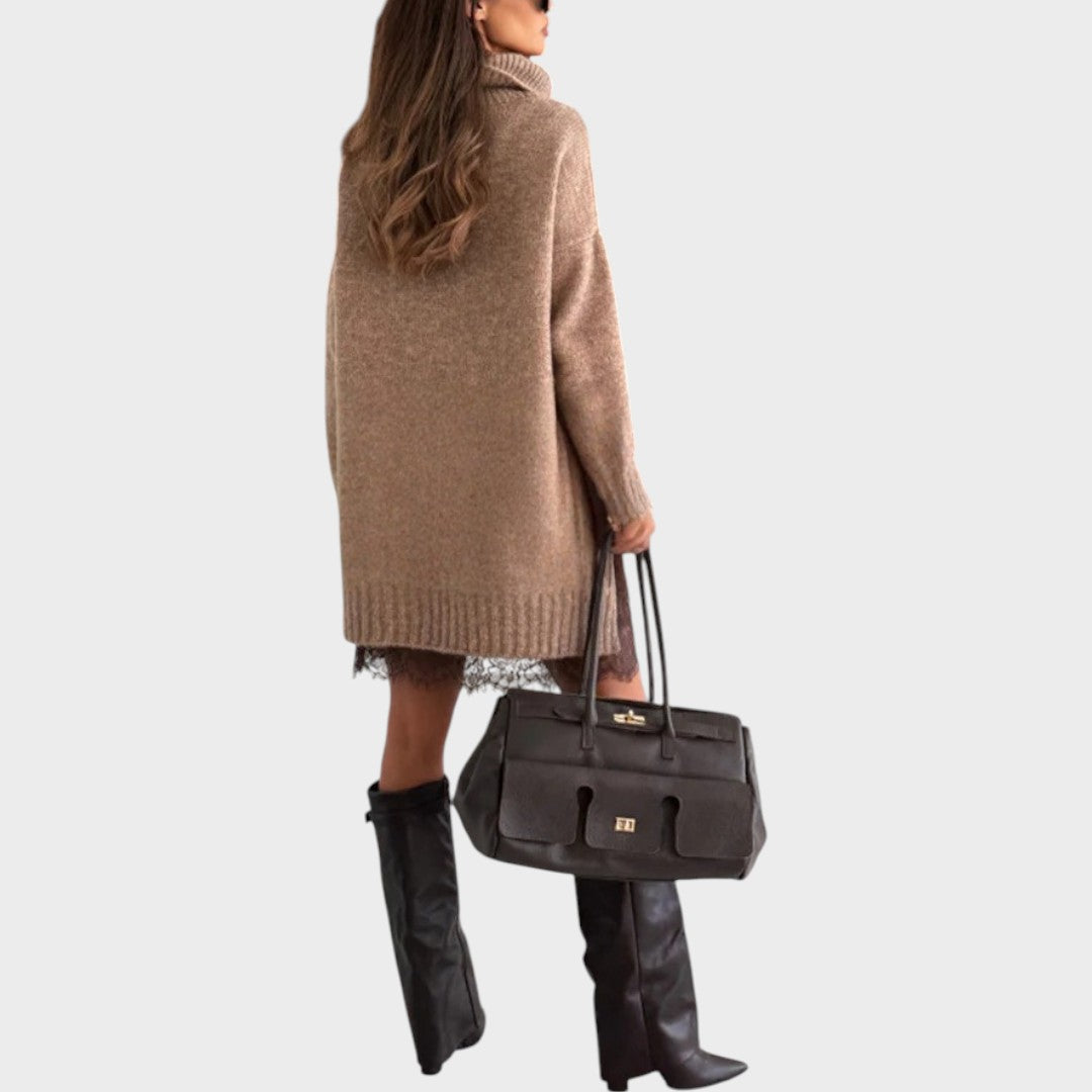 Conjunto de Suéter e Vestido Isa