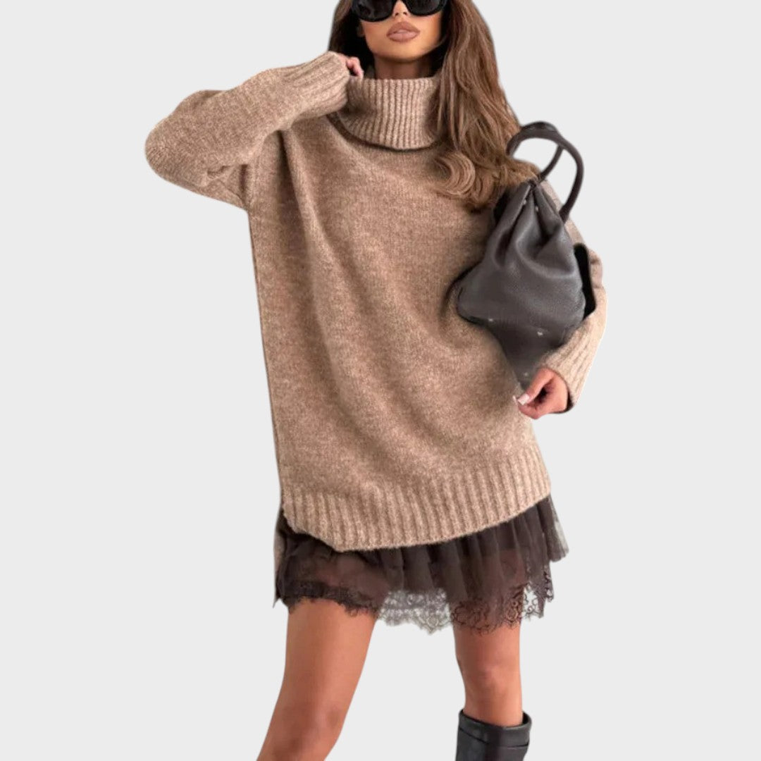 Conjunto de Suéter e Vestido Isa