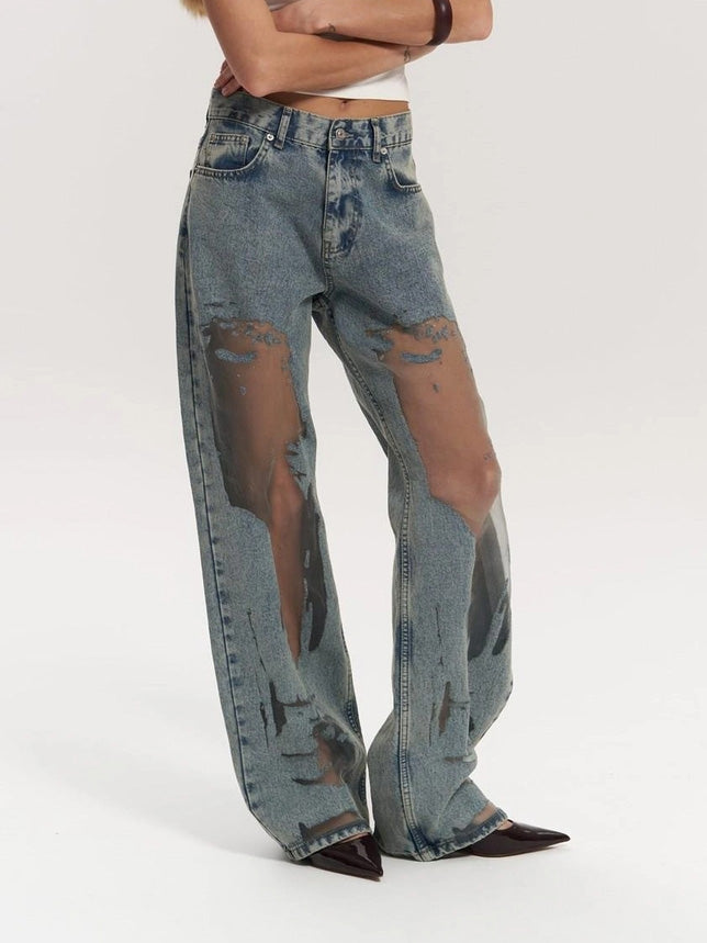Calça Jeans de Cintura Alta The Lumara