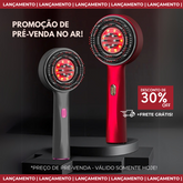 LumaHair - Escova 3 em 1 para fortalecimento dos fios