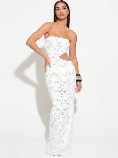 Vestido Feminino Elegante Sem Mangas - Alicia
