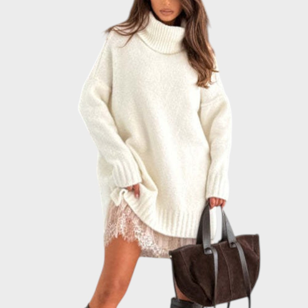 Conjunto de Suéter e Vestido Isa