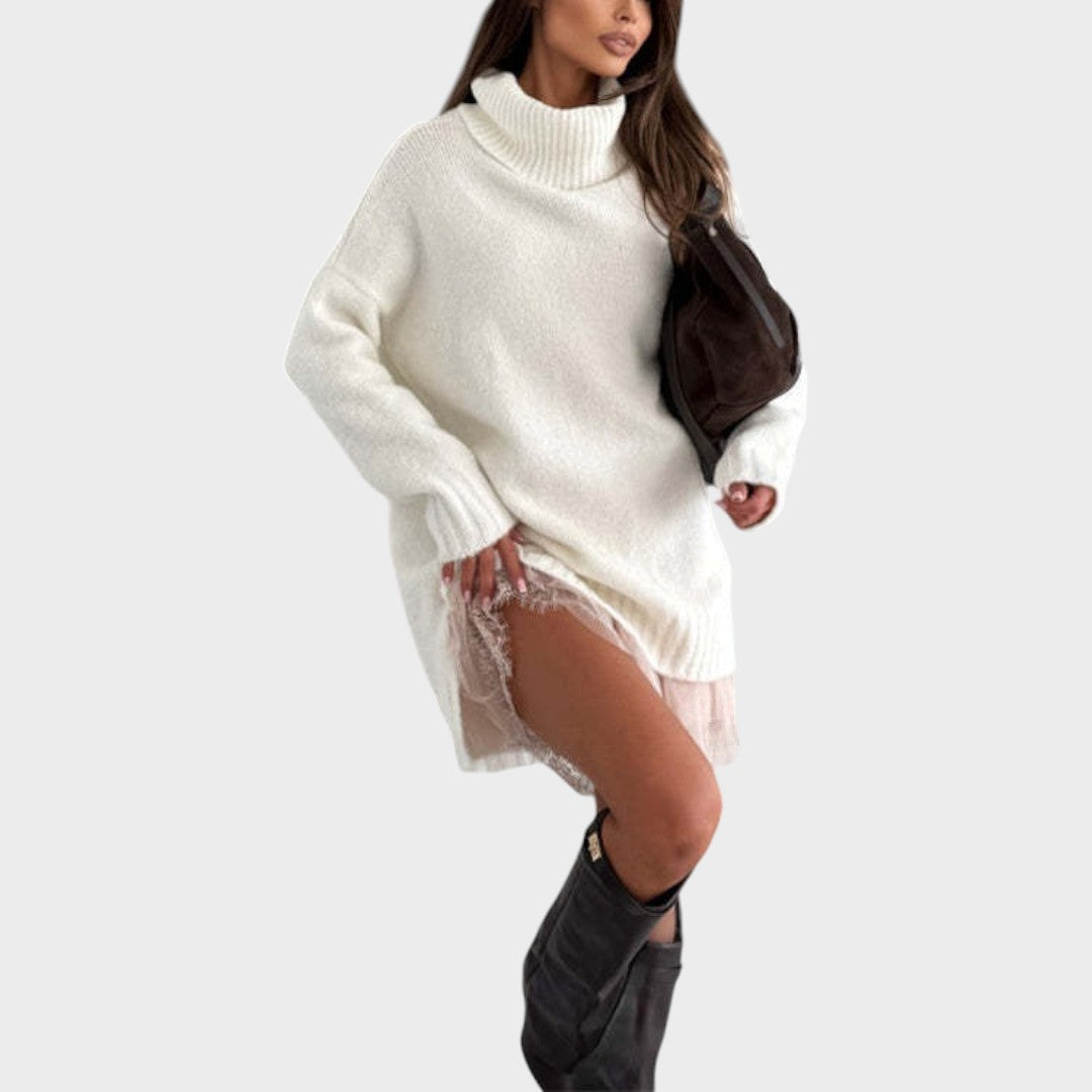 Conjunto de Suéter e Vestido Isa