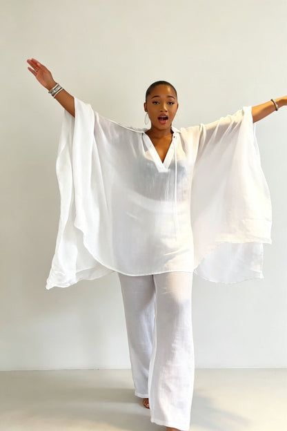 Conjunto Valérie Resort Branco