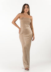 Vestido Longo Cristal Imperial