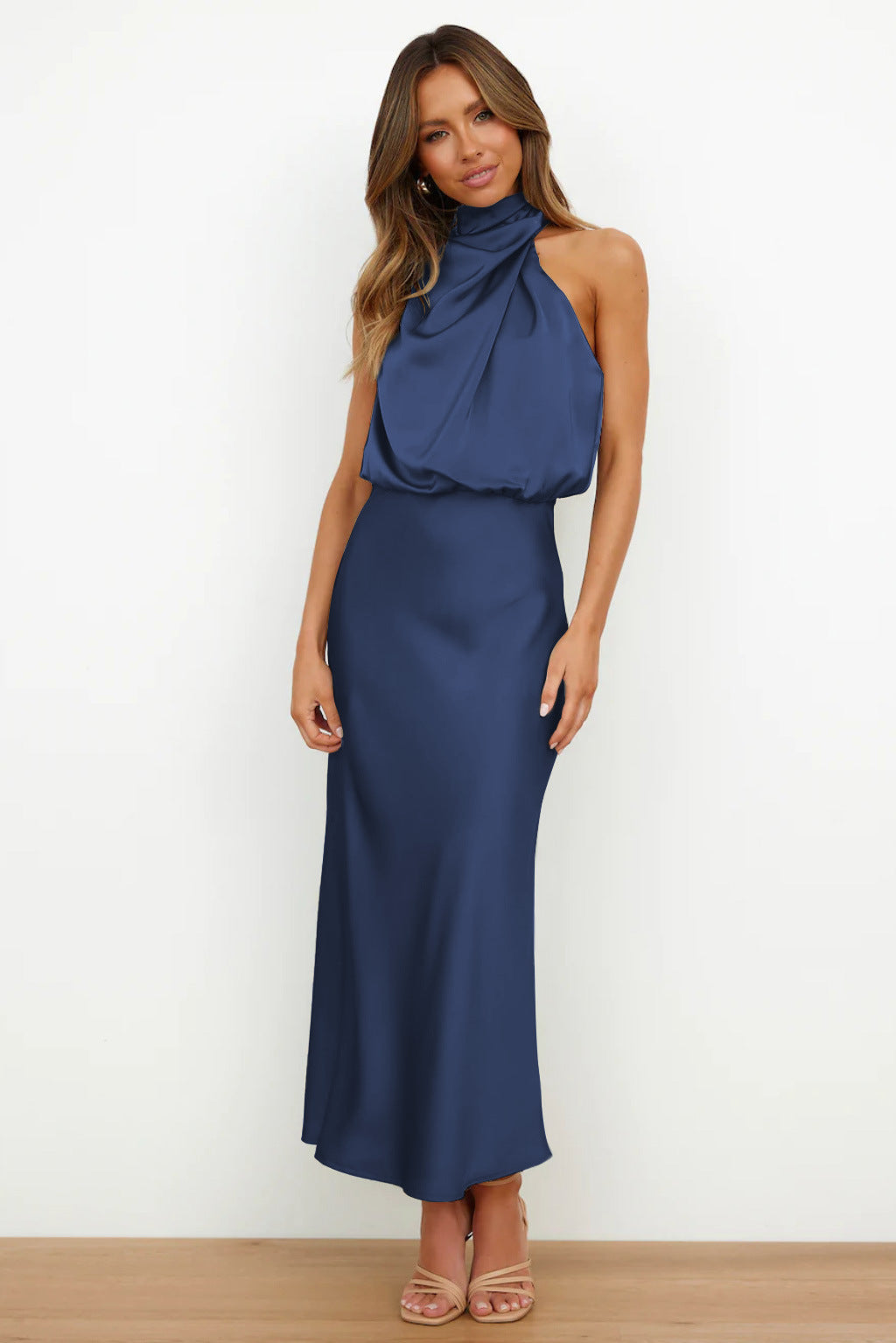 Vestido Esther Maxi – Azul
