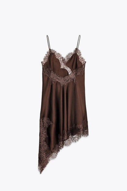 Vestido Lumière Satin – Encanto em Renda