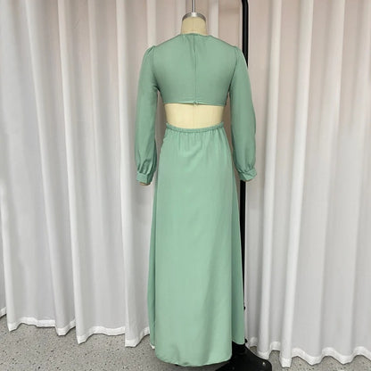 Vestido Longo Viscose - Nathalia