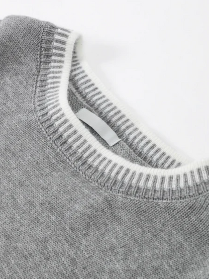 Conjunto Feminino com Suéter e Calça com Detalhes em Crochê - Íris