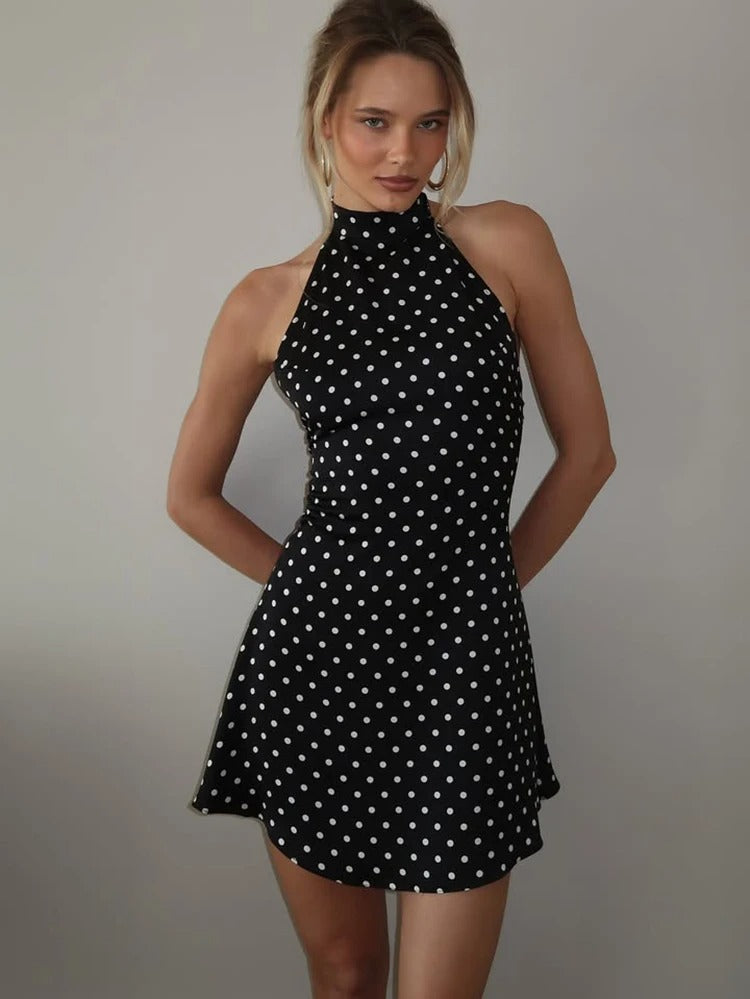 Vestido Curto Bolinhas - Nivea