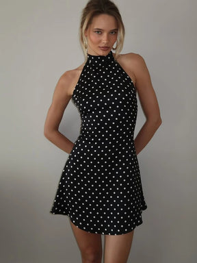 Vestido Curto Bolinhas - Nivea