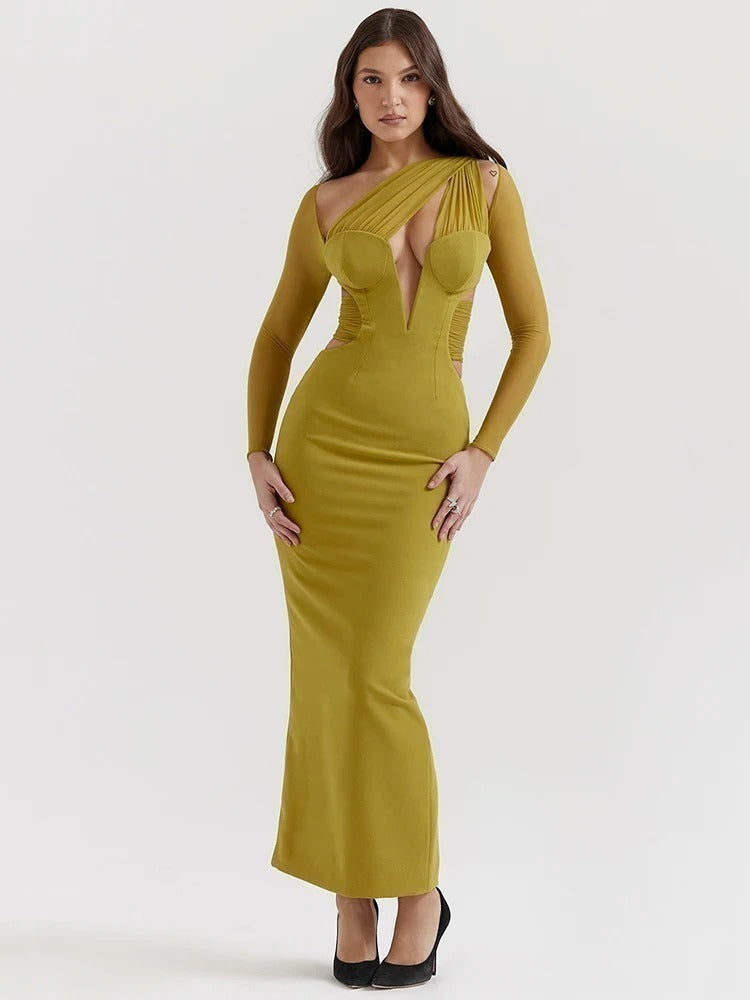 Vestido Elegante Decote - Barbara