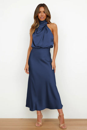 Vestido Esther Maxi – Azul