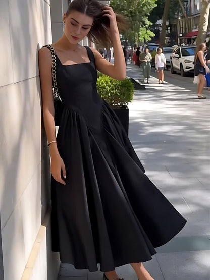 Vestido Midi - Noite de Laço