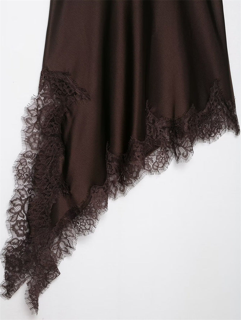 Vestido Lumière Satin – Encanto em Renda