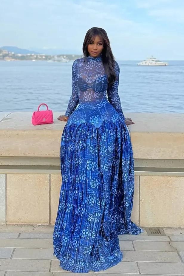 Vestido Longo Lily Mesh