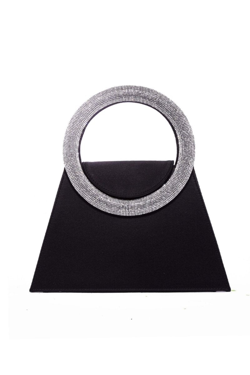 Bolsa Gladys Diamante Loop em Cetim