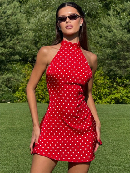 Vestido Curto Bolinhas - Nivea