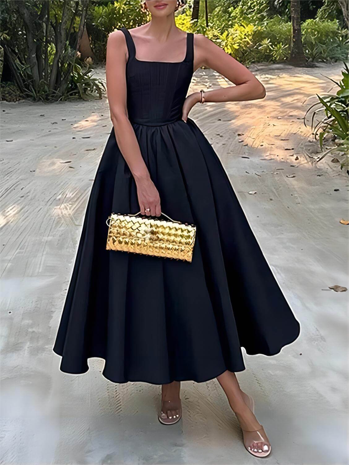Vestido Mixi Serena Tomara que Caia Ombro a Ombro