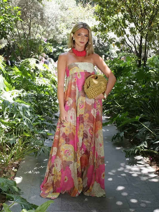 Vestido Feminino Elegante Floral – Wendy