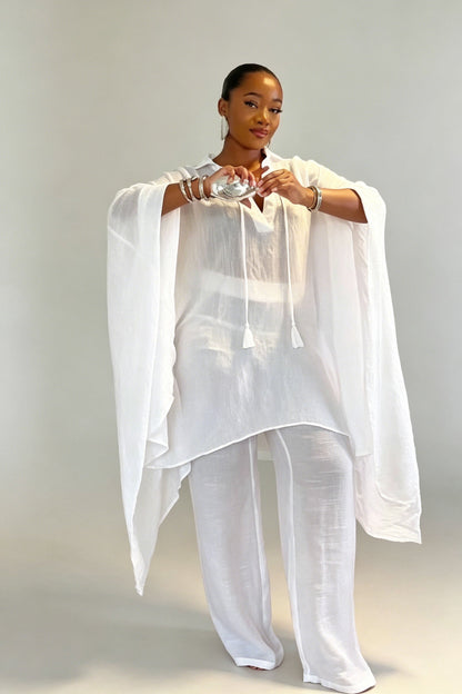 Conjunto Valérie Resort Branco