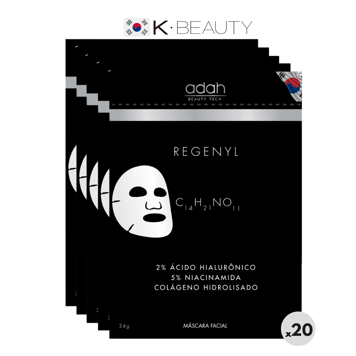 LumaFace Mascará Facil Anti Envelhecimento