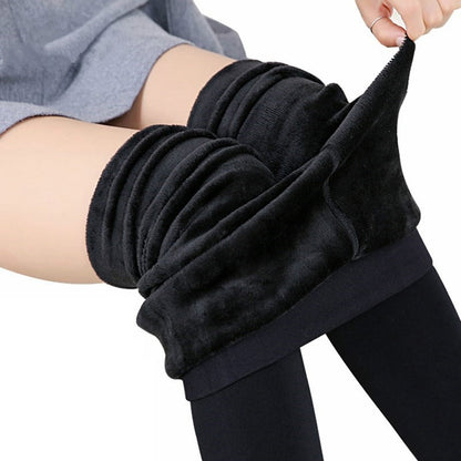 Meia-Calça Legging Aveludada Feminina