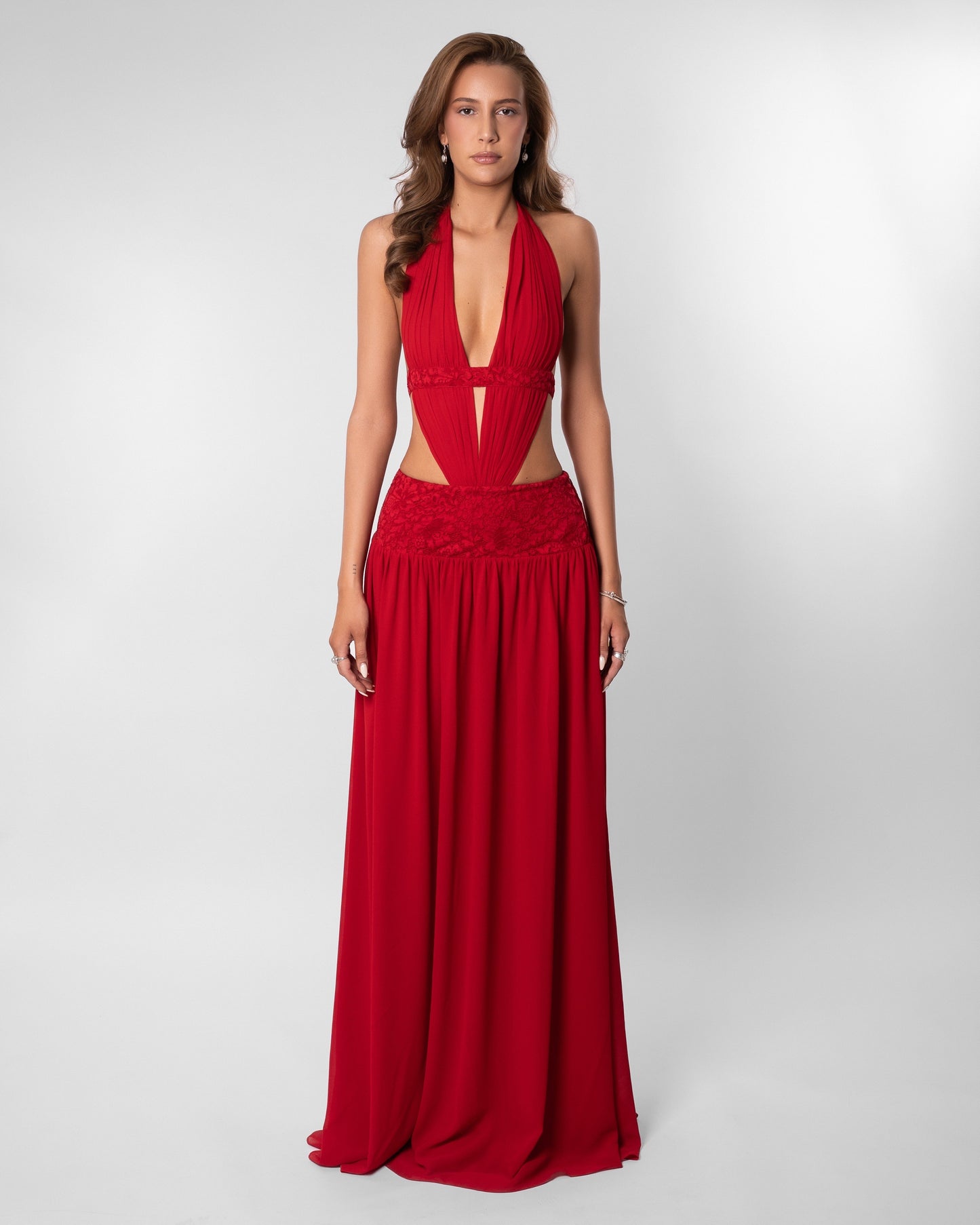 Vestido Longo Scarlett Vermelho