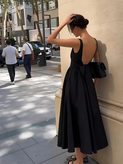 Vestido Midi - Noite de Laço