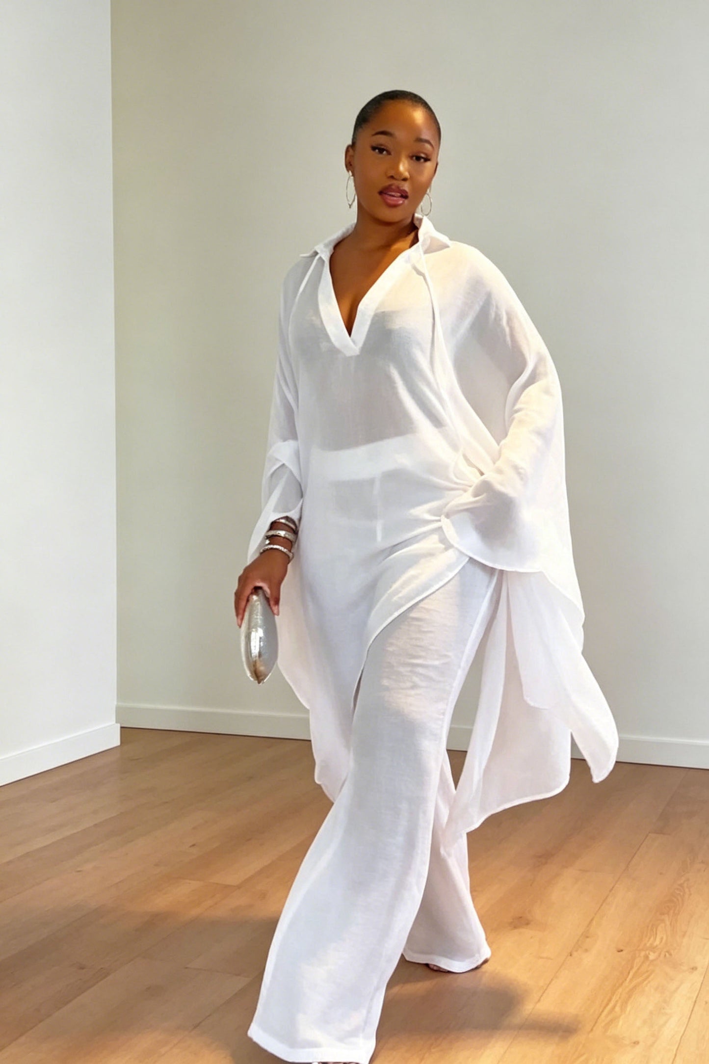 Conjunto Valérie Resort Branco